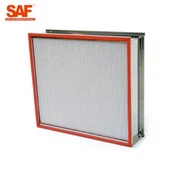 מסנן תיבת HEPA מנירוסטה עם אוגן